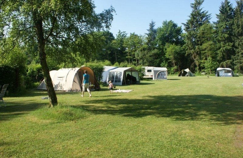Kampeerplaats op vakantiepark in appelscha